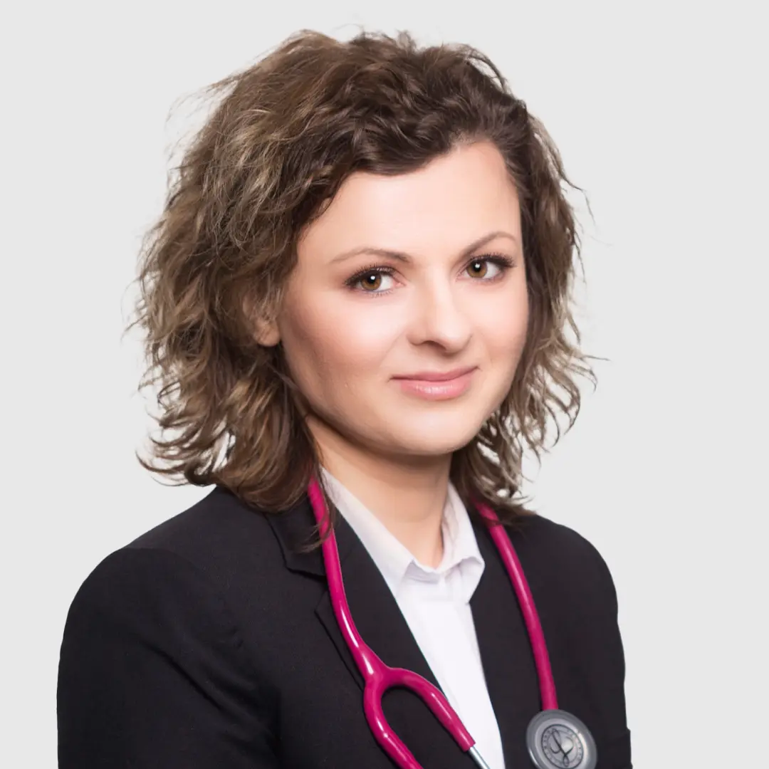 Postać przedstawiająca doktor nauk medycznych Kamilę Nowak