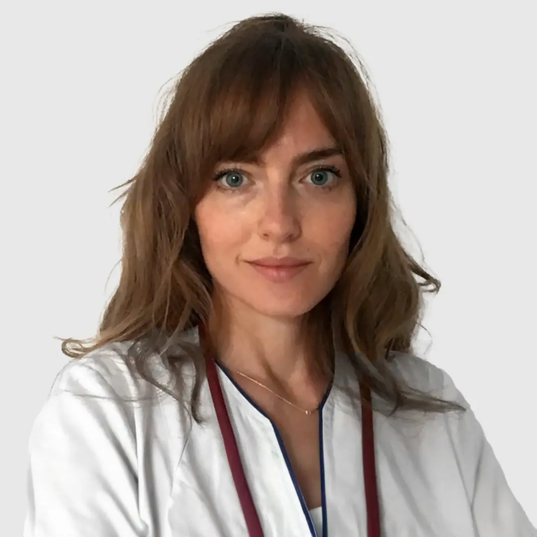 Postać przedstawiająca doktor nauk medycznych Natalię Rogalę.